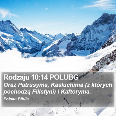 Rodzaju 10:14 POLUBG Bible Verse Image