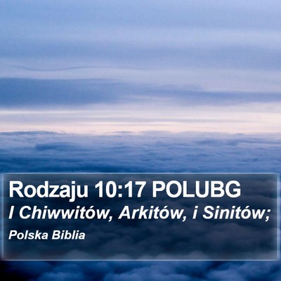 Rodzaju 10:17 POLUBG Bible Verse Image