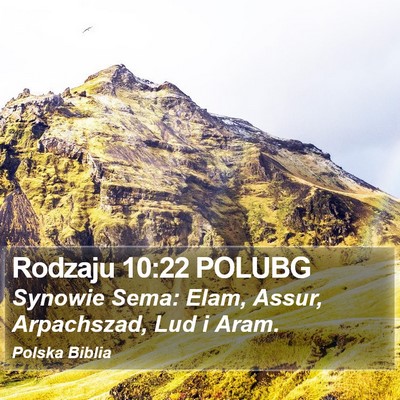 Rodzaju 10:22 POLUBG Bible Verse Image