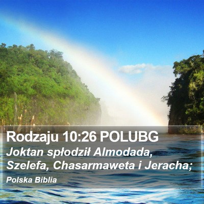 Rodzaju 10:26 POLUBG Bible Verse Image