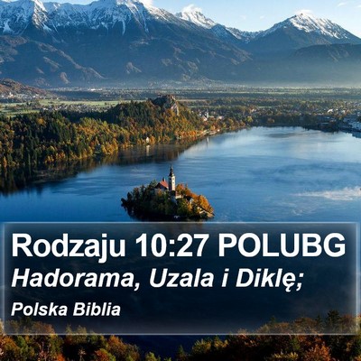 Rodzaju 10:27 POLUBG Bible Verse Image