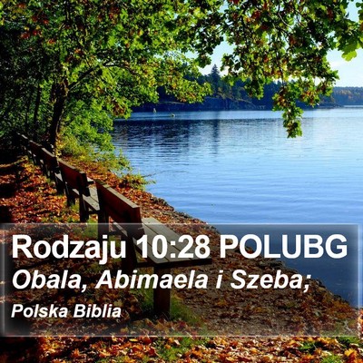 Rodzaju 10:28 POLUBG Bible Verse Image