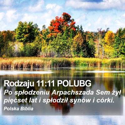 Rodzaju 11:11 POLUBG Bible Verse Image