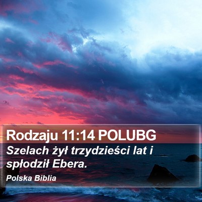 Rodzaju 11:14 POLUBG Bible Verse Image