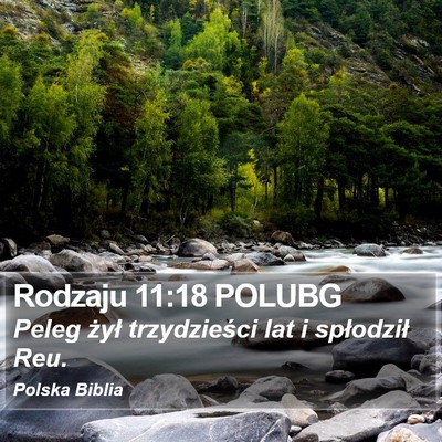 Rodzaju 11:18 POLUBG Bible Verse Image