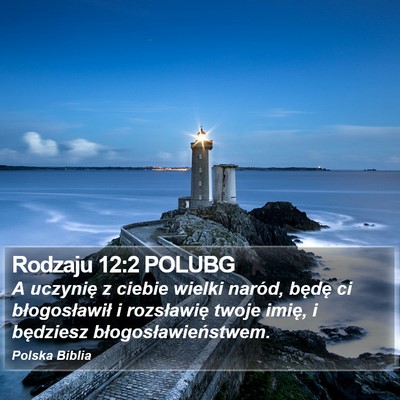 Rodzaju 12:2 POLUBG Bible Verse Image