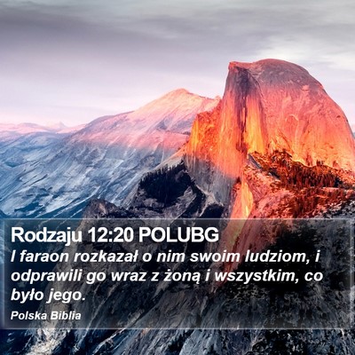 Rodzaju 12:20 POLUBG Bible Verse Image