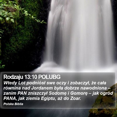 Rodzaju 13:10 POLUBG Bible Verse Image