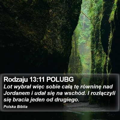Rodzaju 13:11 POLUBG Bible Verse Image