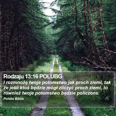 Rodzaju 13:16 POLUBG Bible Verse Image