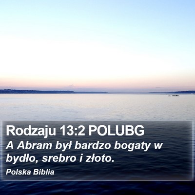Rodzaju 13:2 POLUBG Bible Verse Image