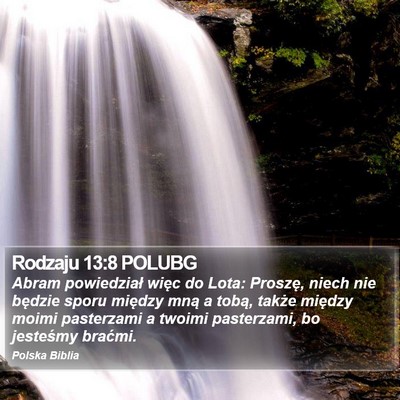 Rodzaju 13:8 POLUBG Bible Verse Image