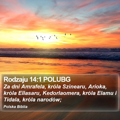 Rodzaju 14:1 POLUBG Bible Verse Image