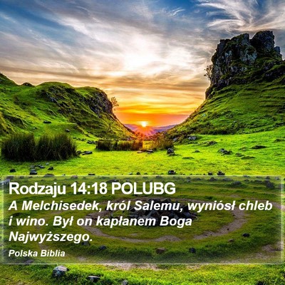 Rodzaju 14:18 POLUBG Bible Verse Image