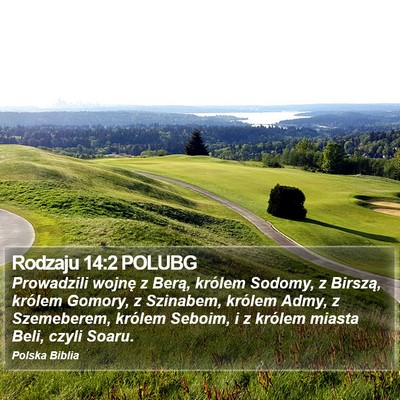 Rodzaju 14:2 POLUBG Bible Verse Image