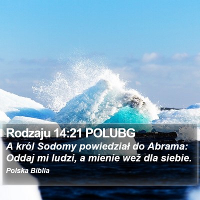 Rodzaju 14:21 POLUBG Bible Verse Image