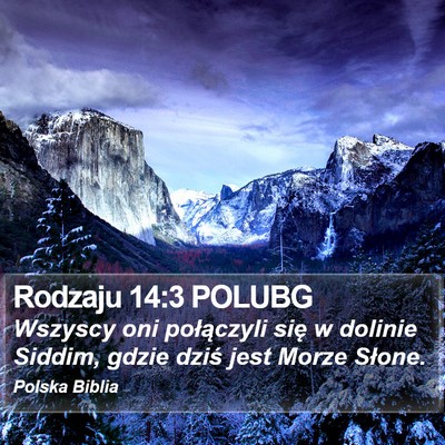 Rodzaju 14:3 POLUBG Bible Verse Image