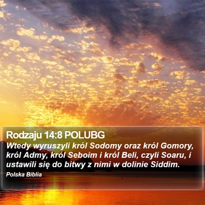 Rodzaju 14:8 POLUBG Bible Verse Image