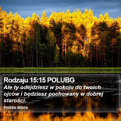 Rodzaju 15:15 POLUBG Bible Verse Image