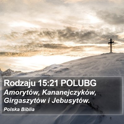 Rodzaju 15:21 POLUBG Bible Verse Image