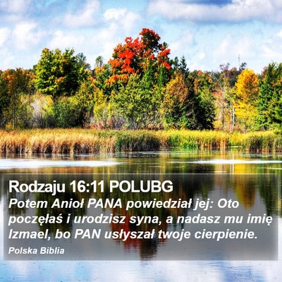 Rodzaju 16:11 POLUBG Bible Verse Image