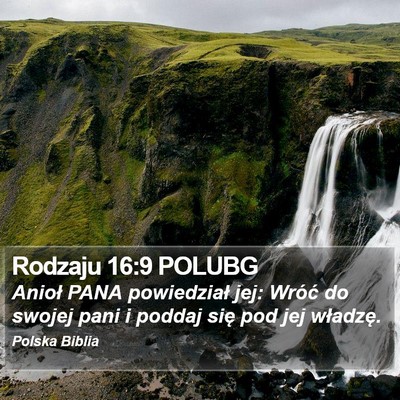 Rodzaju 16:9 POLUBG Bible Verse Image
