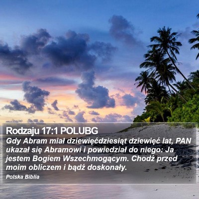 Rodzaju 17:1 POLUBG Bible Verse Image