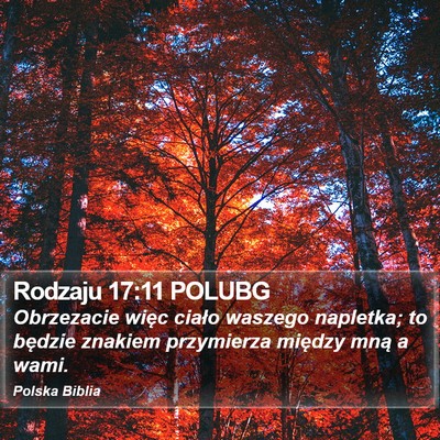 Rodzaju 17:11 POLUBG Bible Verse Image