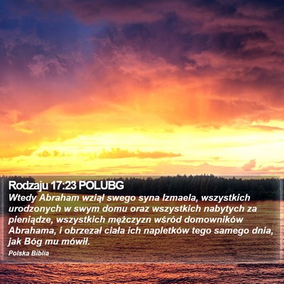 Rodzaju 17:23 POLUBG Bible Verse Image