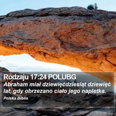 Rodzaju 17:24 POLUBG Bible Verse Image