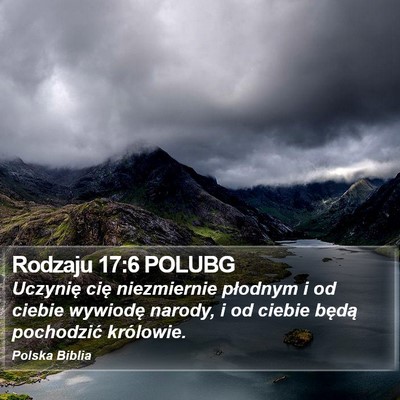 Rodzaju 17:6 POLUBG Bible Verse Image