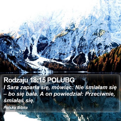 Rodzaju 18:15 POLUBG Bible Verse Image