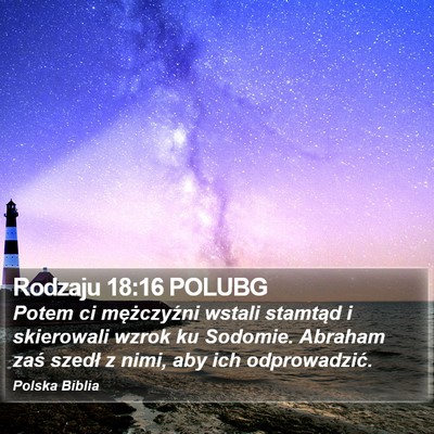 Rodzaju 18:16 POLUBG Bible Verse Image
