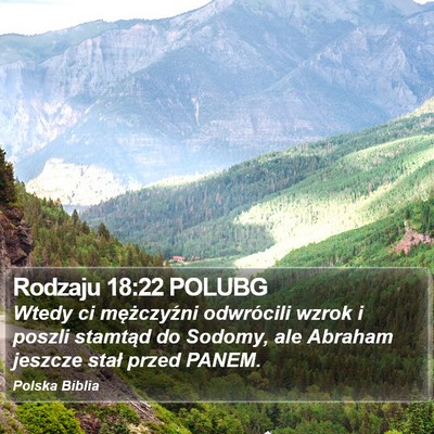 Rodzaju 18:22 POLUBG Bible Verse Image