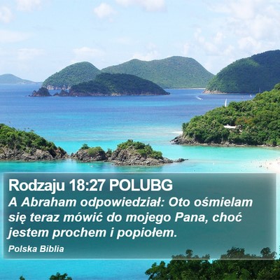 Rodzaju 18:27 POLUBG Bible Verse Image