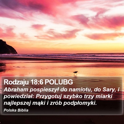 Rodzaju 18:6 POLUBG Bible Verse Image