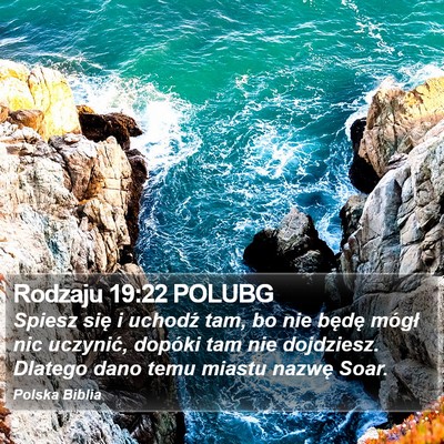 Rodzaju 19:22 POLUBG Bible Verse Image