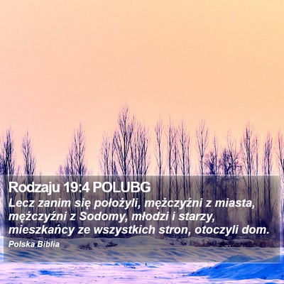 Rodzaju 19:4 POLUBG Bible Verse Image