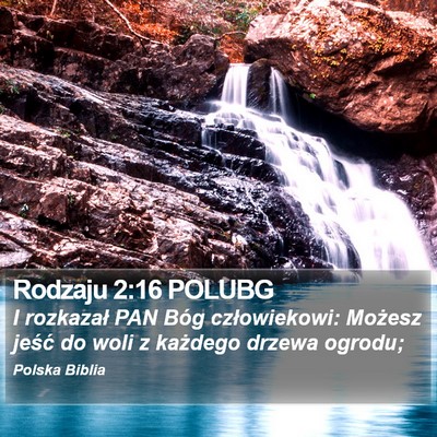 Rodzaju 2:16 POLUBG Bible Verse Image