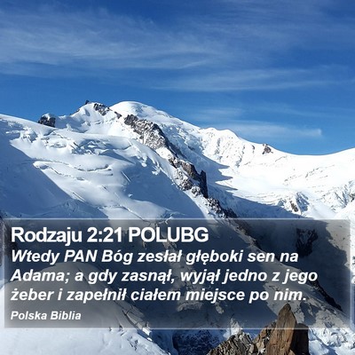 Rodzaju 2:21 POLUBG Bible Verse Image