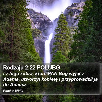 Rodzaju 2:22 POLUBG Bible Verse Image