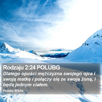 Rodzaju 2:24 POLUBG Bible Verse Image