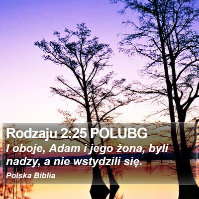 Rodzaju 2:25 POLUBG Bible Verse Image