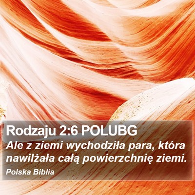 Rodzaju 2:6 POLUBG Bible Verse Image