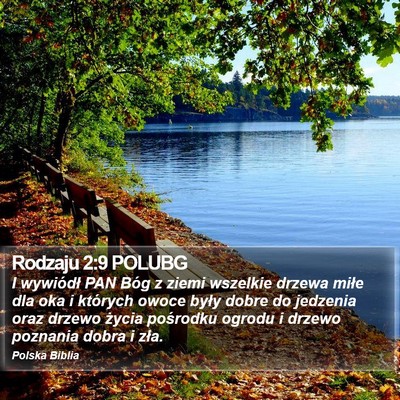 Rodzaju 2:9 POLUBG Bible Verse Image