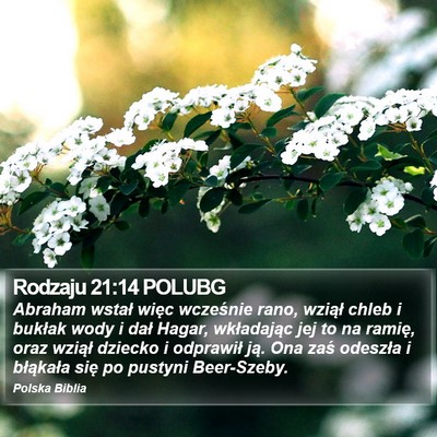 Rodzaju 21:14 POLUBG Bible Verse Image