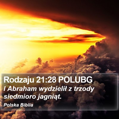 Rodzaju 21:28 POLUBG Bible Verse Image