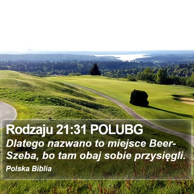 Rodzaju 21:31 POLUBG Bible Verse Image
