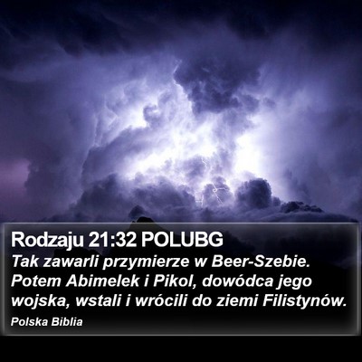 Rodzaju 21:32 POLUBG Bible Verse Image