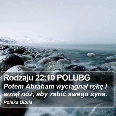 Rodzaju 22:10 POLUBG Bible Verse Image